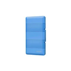 UA0417 STORAGE BOX FOR 4x M.2 NGFF NVME SSDS, SHOCKPROOF, BLUE, LOGILINK