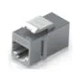 Ubiquiti Cat6A Keystone Coupler - UACC-Keystone-Coupler-C6A - Flat, Stainless steel, RJ-45 to RJ-45, Female-Female, Cat6a