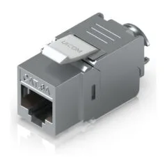 Ubiquiti Cat6A Keystone Jack - UACC-Keystone-Jack-C6A - Metallic Shielded RJ45, Cat6A, 12-pack