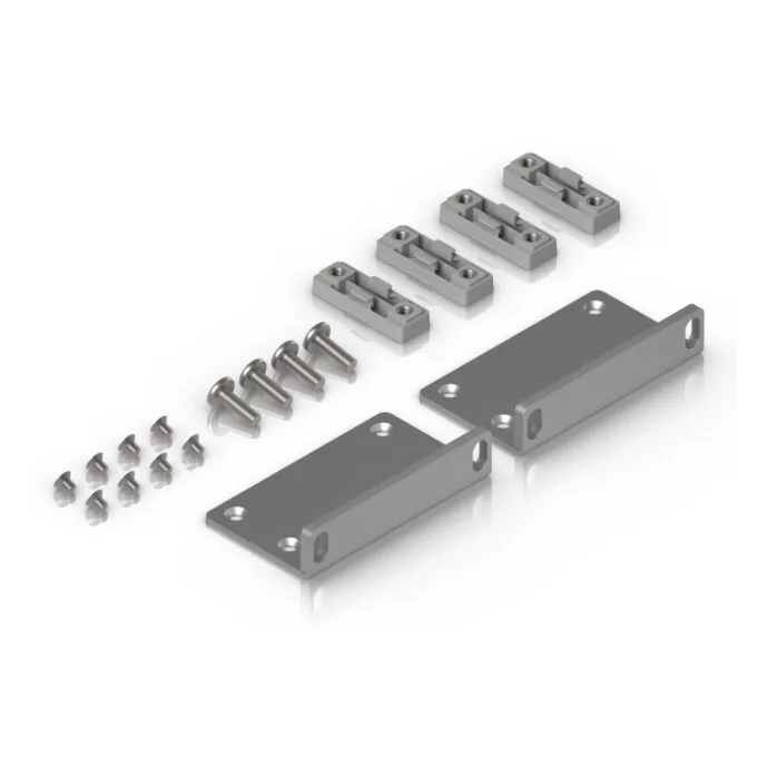 Ubiquiti Rack Ear Kit - UACC-Rack-Ear-2U - 2U galvanized steel, grey, 2 pcs — image 2