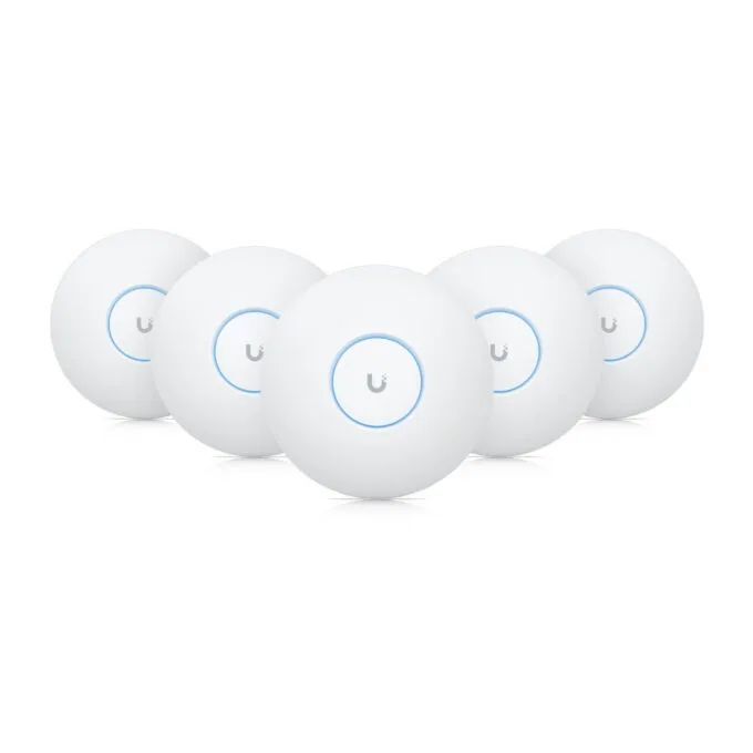 Ubiquiti U7-Pro - 5-Pack - Tri-Band Wi‑Fi 7 Access Point, White, 5700 Mbps — image 1
