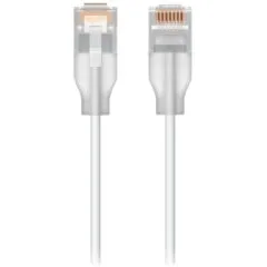 Ubiquiti UACC-Cable-Patch-EL - Cat6 0.15m Patch Cable - Translucent White - 24-Pack