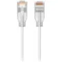 Ubiquiti UACC-Cable-Patch-EL - Cat6 0.15m Patch Cable - Translucent White - 24-Pack