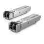 Ubiquiti UACC-OM-MM-1G-D-2 - SFP Multimode Transceiver 1.25Gbps LC Duplex 850nm 550m Stainless Steel