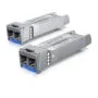 Ubiquiti UACC-OM-SM-10G-D-20 - 10Gb SFP+ Single-Mode LC 1310nm Stainless Steel