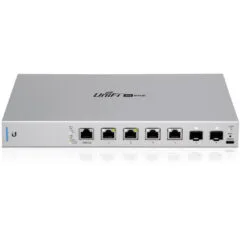 Ubiquiti UniFi Switch - US-XG-6POE - 6-Port 10G Managed PoE++ (4x 10G RJ45 PoE, 2x SFP+) Grey 1U Rack