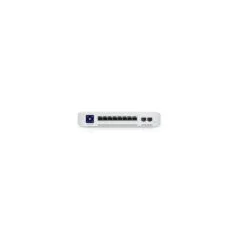 Ubiquiti UniFi Switch - USW-ENTERPRISE-8-POE - 8x 2.5G RJ45, 2x SFP+, PoE+ 120W, L3 Managed, Stainless Steel
