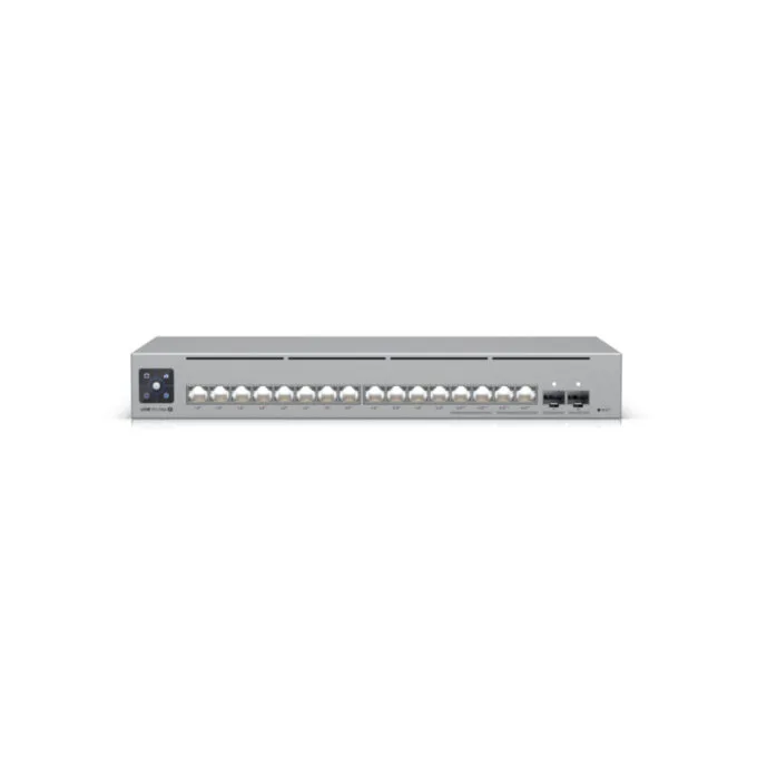 Ubiquiti UniFi Switch - USW-PRO-MAX-16-POE - 16-Port Gigabit Managed PoE, Gray, 84 Gbps — image 1
