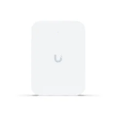 Ubiquiti UniFi U7-IW - In-Wall Wi-Fi 7 Access Point - White, 4 Spatial Streams, Integrated 2.5GbE PoE Switch
