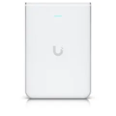 Ubiquiti UniFi U7-Pro Wall - Wi‑Fi 7 Tri-Band Access Point, White, Internal Antennas, 2.5GbE