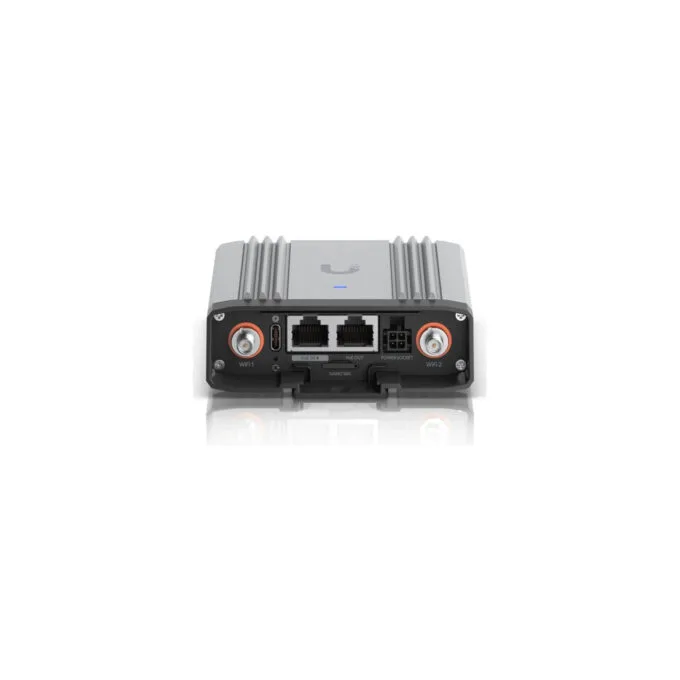 Ubiquiti UniFi UMR-Industrial - Cat 4 LTE Industrial Router - Black/Grey, PoE, GPS, NanoSIM, 2x GigE, 2.4 GHz Wi-Fi — image 9