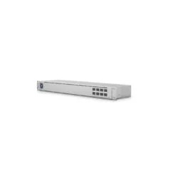 Ubiquiti UniFi USW-Aggregation - 8x 10G SFP+ Fanless 1U Rackmount Switch, Silver, 160 Gbps