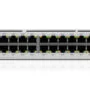 Ubiquiti UniFi USW-PRO-48-POE - 48-Port Gigabit Switch, 40 PoE+ Ports, 600W Budget, 4x10G SFP+, Silver, 1U