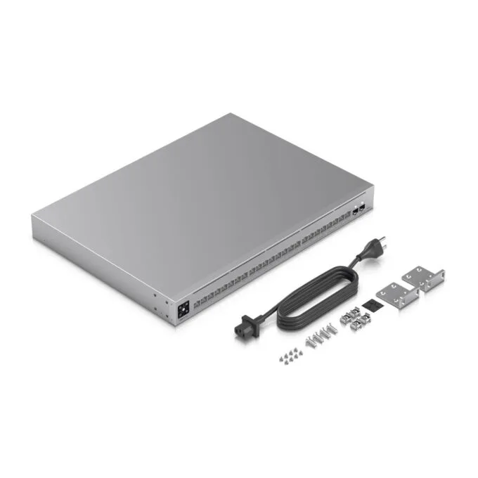 Ubiquiti UniFi USW-Pro-Max-24 - 24-Port L3 Multi-Gig Switch (Grey) - 2.5G RJ45, 2x SFP+, 1U Rack — image 3
