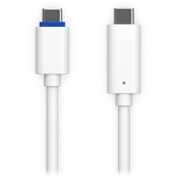 Ubiquiti USB-C Cable - UACC-G4-DBP-Cable-USB-7M - White, 7 m, USB-C to USB-C — image 1