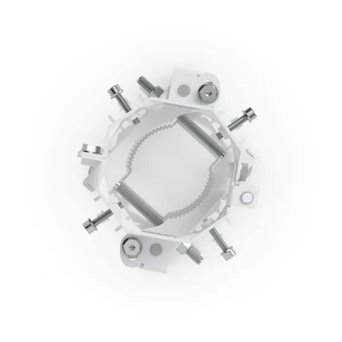 Ubiquiti Wave AP Micro Mount - UACC-Wave-AP-Micro-Mount - White, 360° mounting — image 5