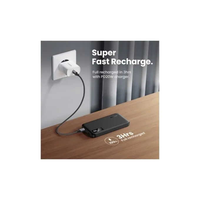UGREEN 10000mAh Two-way Fast Charging Powerbank - 25742 - — image 5