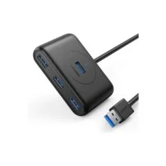 UGREEN 4-in-1 USB-A Hub 0.5 m - 20290 - Black, USB 3.2 Gen 1