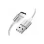 UGREEN 60133 USB-A to USB-C 2m Silver 3A Braided Charging Cable