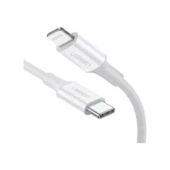 UGREEN Lightning To Type-C Cable 1m - 10493 - White, USB-C to Lightning