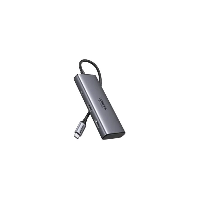 UGREEN Revodok Pro USB-C 6-in-1 Hub - 206 - Silver — image 1