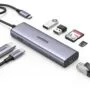 UGREEN USB-C Hub - 2x USB 3.0, HDMI, RJ45, SD & TF, PD Port