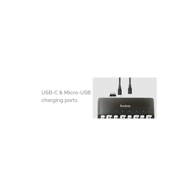 Uniross 8 Bay Rapid USB Charger - UCU006 - AA AAA — image 2