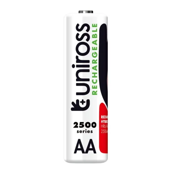 Uniross AA 2500 Hybrio Rechargeable Battery - 4pcs — image 2
