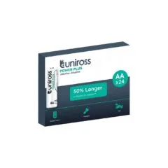 Uniross Alkaline AA Power Plus - Box of 24 Pcs