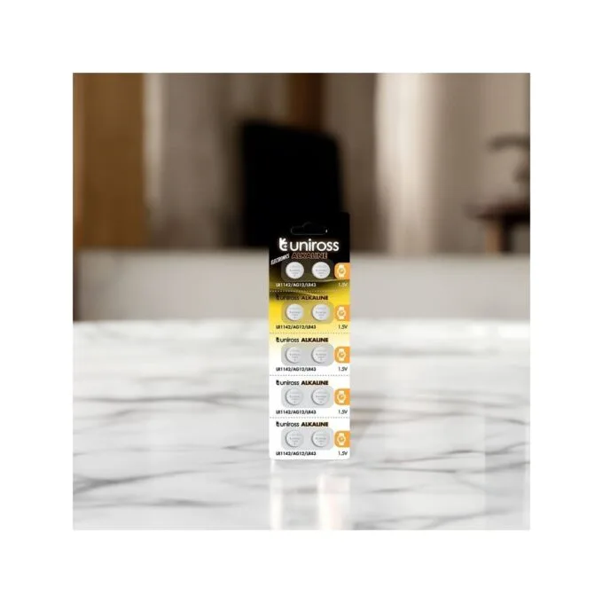 Uniross Alkaline-Coin Battery - LR1142 - AG12 LR43 Battery — image 5