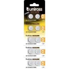 Uniross Alkaline-Coin Battery - LR1154 - AG13 LR44 Battery
