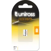 Uniross Alkaline Micro Battery - A11 - MN11 V11A 11A - 6V Alkaline Micro Battery