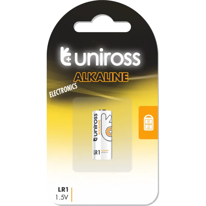 Uniross Alkaline Micro Battery - LR1 - — image 1