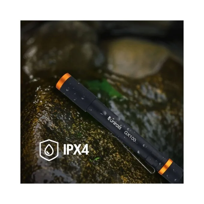 Uniross Penlight - GX100 - IPX4 Waterproof Torch 280 lumens 90m Beam — image 5