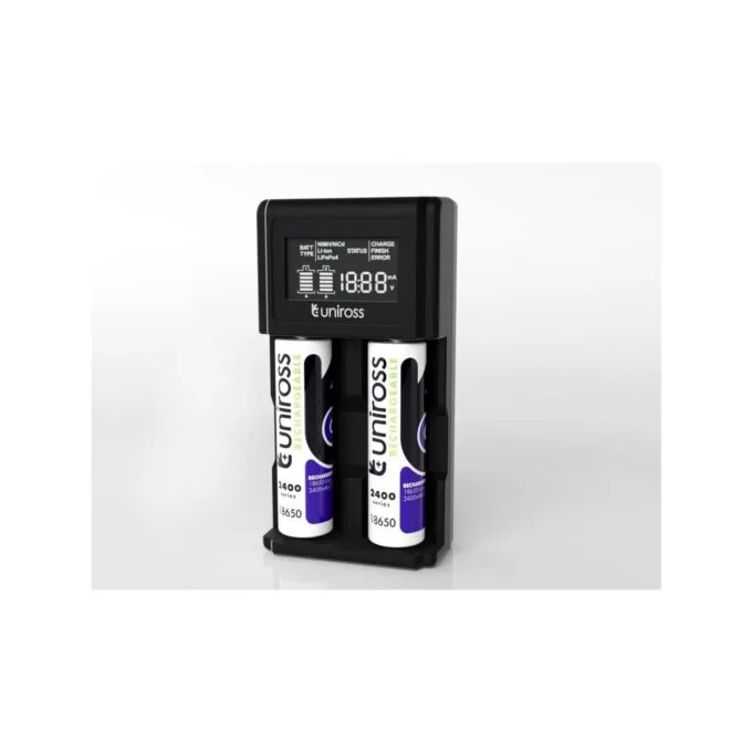 Uniross UCX004 Advanced Fast Smart Charger for 24 types of NiMH and Lithium Batteries — image 3