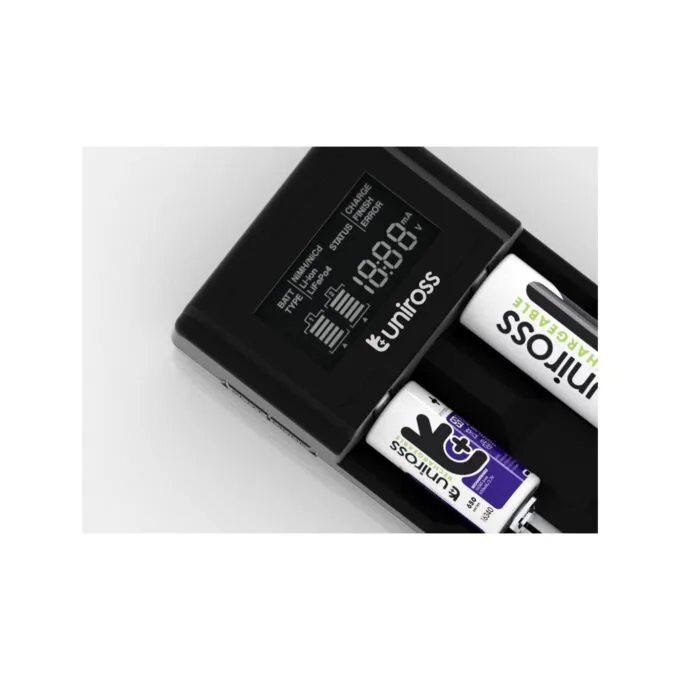 Uniross UCX004 Advanced Fast Smart Charger for 24 types of NiMH and Lithium Batteries — image 5