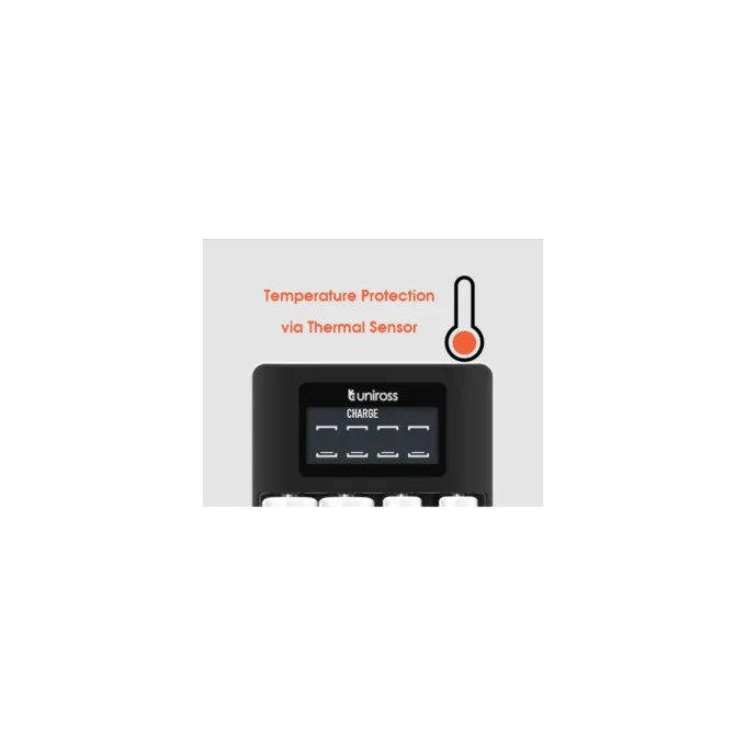 Uniross Ultra Fast Charger 1hour for AA AAA - UCU005 - Ultra Fast Charger 1hour for AA AAA — image 4