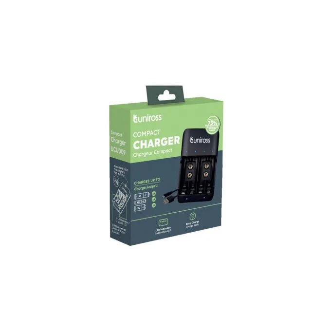 Uniross USB Charger - UCU009 - AA AAA 9V — image 3