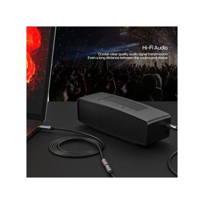 Unitek Audio Extension Cable - Y-C932ABK - 3.5mm M-F, 1.0m — image 6