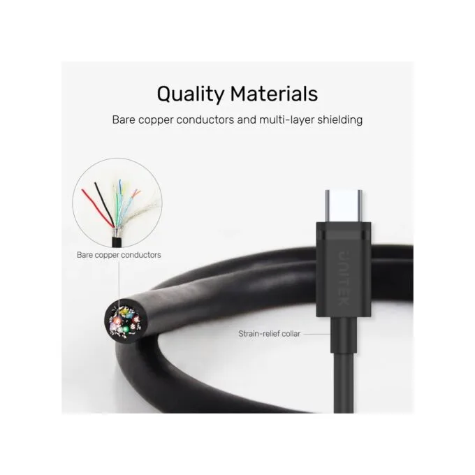 Unitek C14103BK-2M USB 3.0 USB-A to USB-C Cable 2.0m — image 6