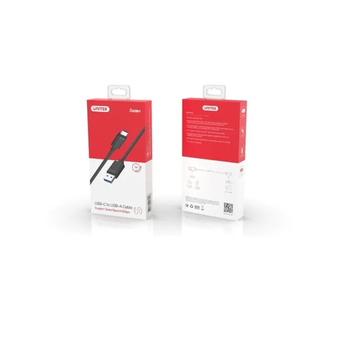 Unitek C14103BK-2M USB 3.0 USB-A to USB-C Cable 2.0m — image 7