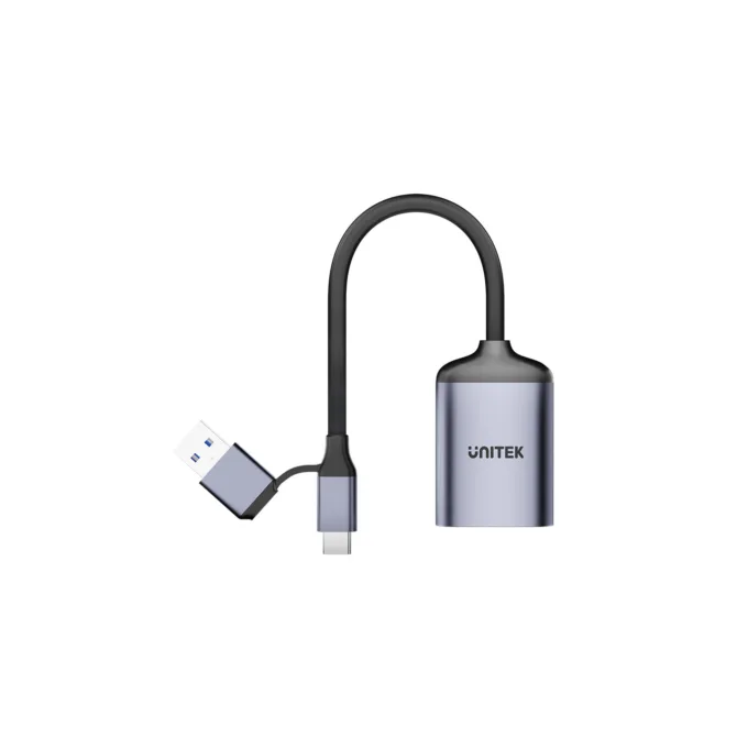 Unitek Card Reader - R1018E - Super Fast Card Reader Up to 312mb s USB-A C Supports SD MicroSD — image 3