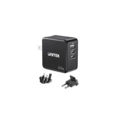 Unitek Charge Wall 65W 4in1 GaN Charger Black - P1117B - 65W 4in1 GaN Charger Black