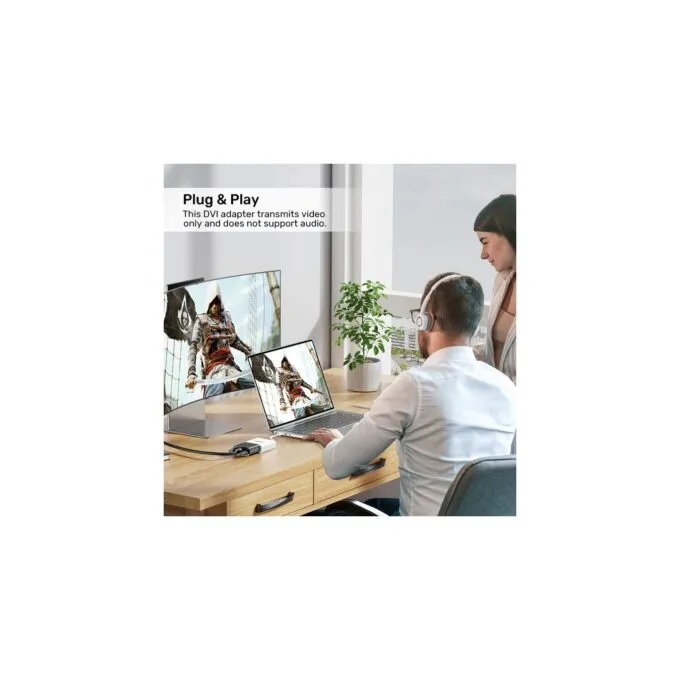 Unitek Converter USB-C to DVI Adapter - V1429A — image 11