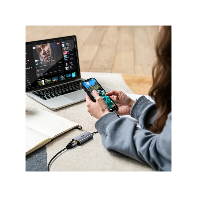 Unitek Converter USB-C to LAN - U1343A - 5GbE Ethernet — image 8