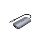 Unitek D1051A USB-C Hub 2xHDMI VGA PD100W 3 Monitors