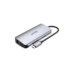 Unitek D1122A 8-in-1 USB-C Hub 2xUSB3.0 2xHDMI MST SD GbE PD100W