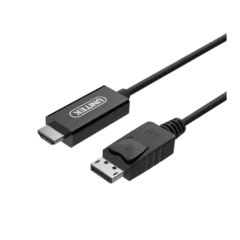 Unitek DisplayPort to HDMI Cable - Y-5118CA - DisplayPort to HDMI Cable 1.8m Black