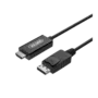 Unitek DisplayPort to HDMI Cable - Y-5118CA - DisplayPort to HDMI Cable 1.8m Black