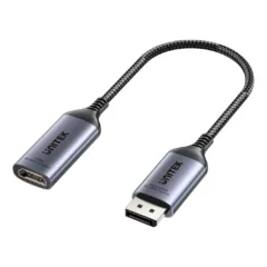 Unitek DisplayPort to HDMI Female Adaptor 8K60Hz - V1611A - 8K60Hz